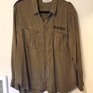 H&M LOGG Military style button up